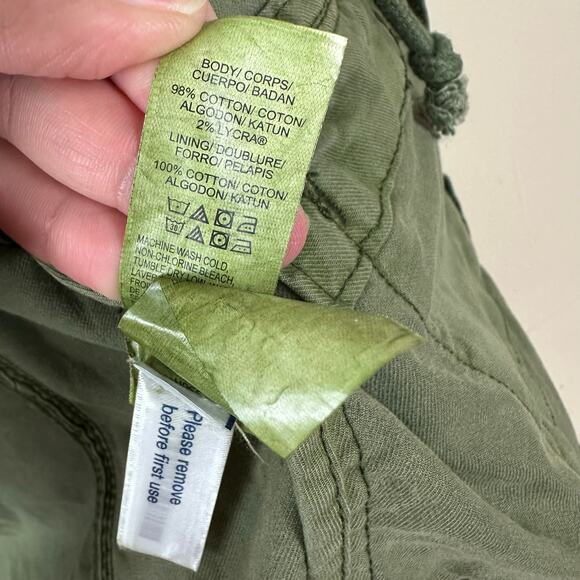 Lucky Brand Utility Jacket Womens Size XS Military Cargo Gorpcore Safari Outdoor - Picture 11 of 14